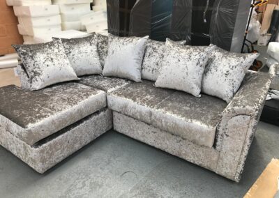 Byron sofa - Silver corner