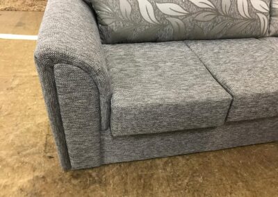 Byron grey corner sofa