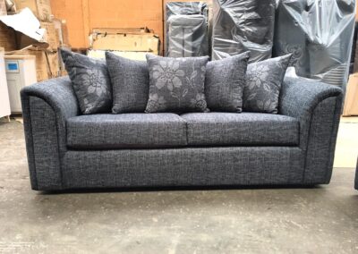 Byron 3 seater - grey
