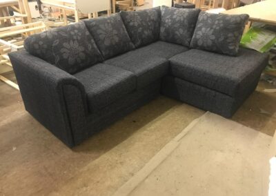 Byron corner sofa - grey