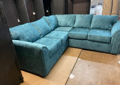 Marshall Quality Byron corner sofa - green
