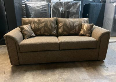 Marshall Quality Made to measure Btyron brown 2 seater sofa