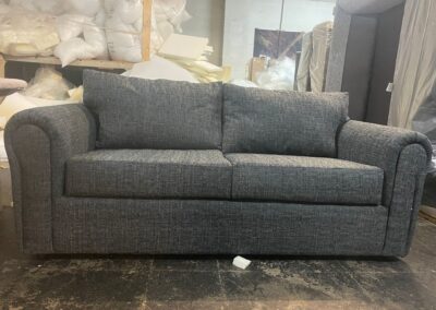 Grey 2 seaters sofa