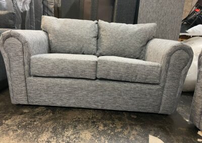 Grey 2 seaters sofa