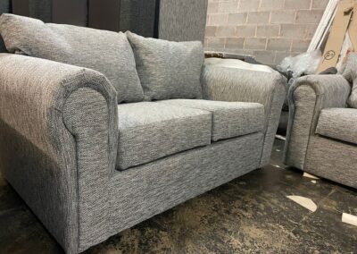 Grey 2 seaters sofa