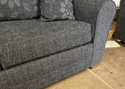 sofa grey 2 seaters