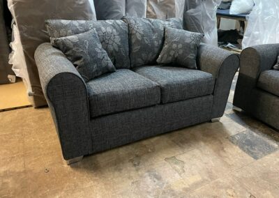 sofa grey 2 seaters